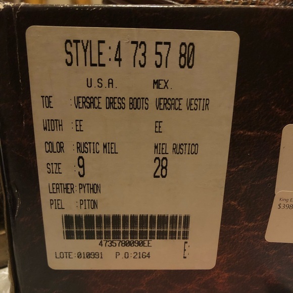 Luxurious exotic skin men’s boots NEW SALE PRICE 40% Off Original Offered Price! - Picture 2 of 8